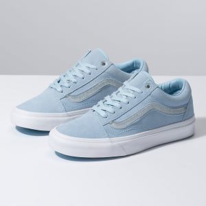 Vans Bayan Spor Ayakkabı Jelly Sidestripe Old Skool Mavi/Beyaz | 70298-274